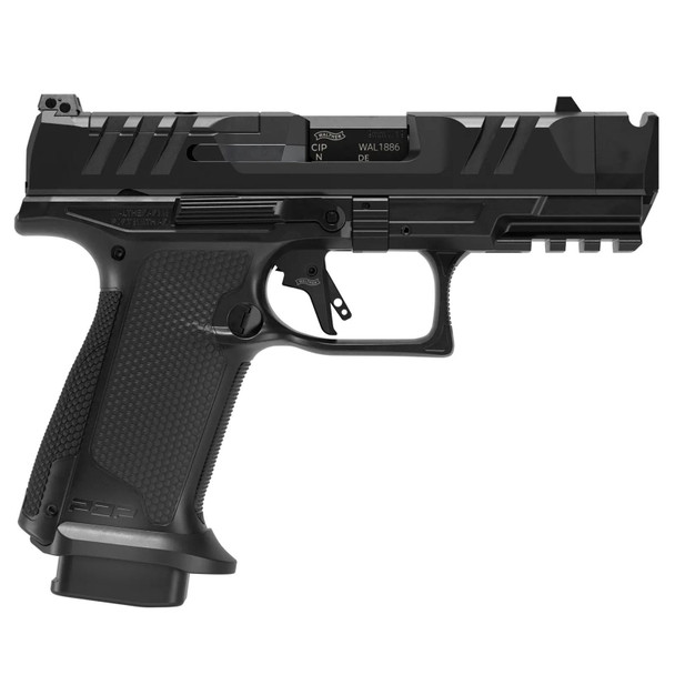 WALTHER PDP F-Series PRO-X PMM 9mm 3.75in 3x 10rd Mags Black Striker-Fired Pistol (4797050)