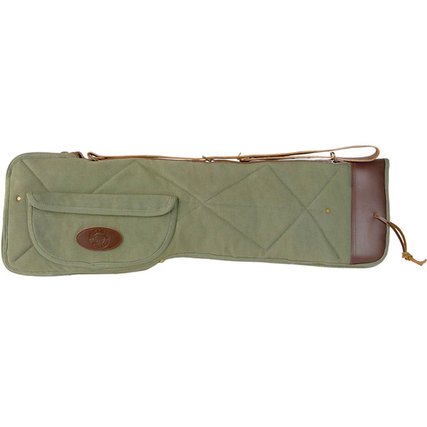 BULLDOG CASES Classic Canvas Series Take Down Green 28in Shotgun Case (BD380)