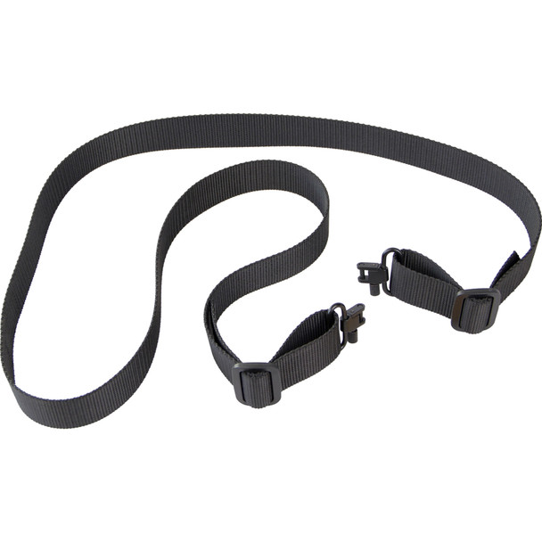 BULLDOG CASES Two Point Black Sling with Deluxe Locking Swivels (BD830)