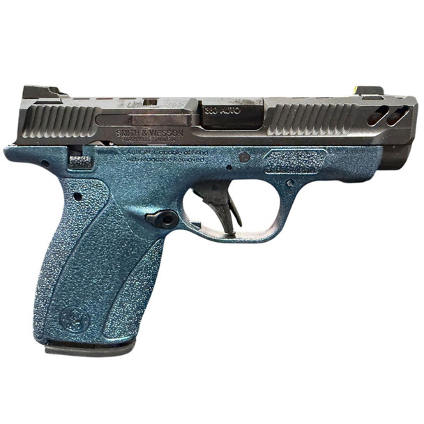 SMITH & WESSON PC Bodyguard 2.0 Carry Comp .380 ACP 3.1in 10rd/12rd Typhoon Frame Manual Safety Pistol (SMIT14417-TYPHOON)