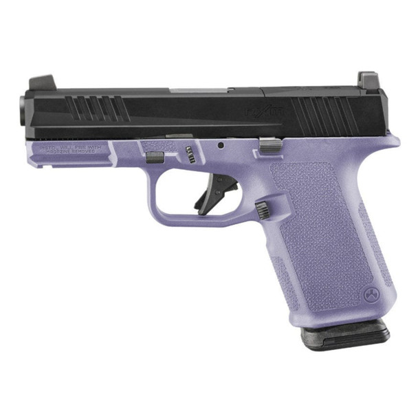 RUGER RXM 9mm 4in 2x15rd Crushed Orchid Purple Striker-Fired Pistol (19400-PURP)