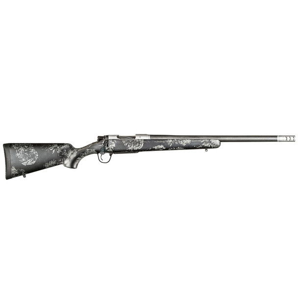 CHRISTENSEN ARMS Ridgeline FFT SS .375 H&H 22in 3rd Carbon with Gray Accents Stock Bolt-Action Rifle (801-06600-00)