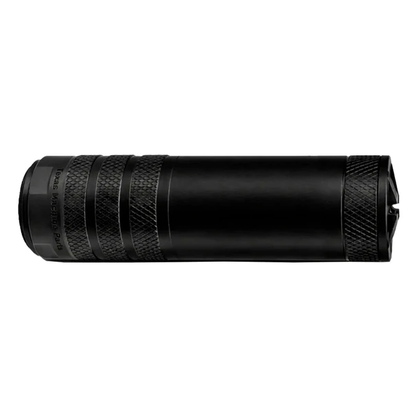 TMP SUPPRESSORS Wylde 5.56-S 5.56/.223 Standard 6 Baffle Direct Thread HUB 1/2x28 Black Cerakote Stainless Steel Suppressor (W556SB)