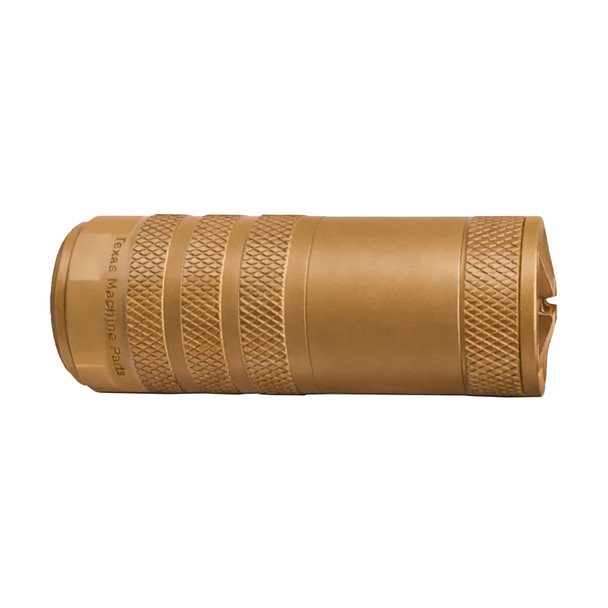 TMP SUPPRESSORS Wylde 5.56-K 5.56/.223 Short K "Kurtz" Baffle Direct Thread HUB 1/2x28 FDE Cerakote Stainless Steel Suppressor (W556KF)