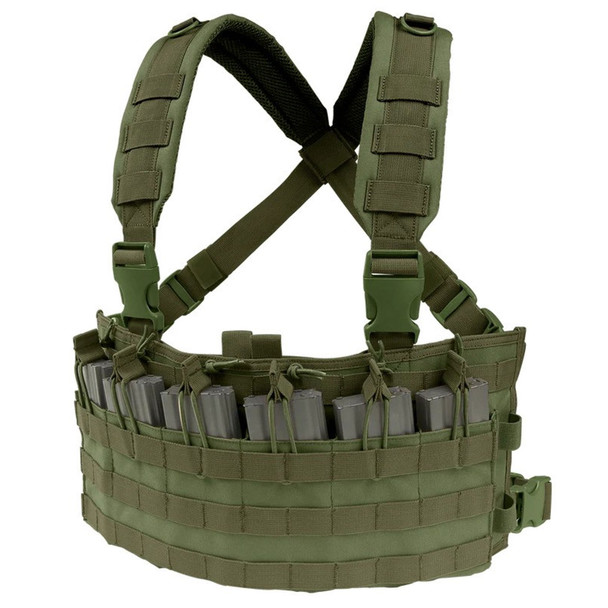 CONDOR OUTDOOR Rapid Assault Olive Drab Chest Rig (MCR6-001)