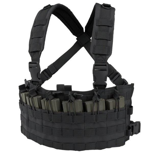 CONDOR OUTDOOR Rapid Assault Black Chest Rig (MCR6-002)