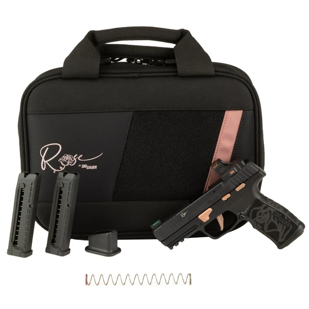 SIG SAUER P322-ROSE ROMEO-RS .22LR 4in 3x 20rd Mags SAO Pistol w/ Savior Bag (322C-ROSE-RS)