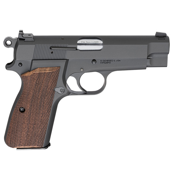 SPRINGFIELD ARMORY SA-35 9mm 4in 15rd Black Pistol with Walnut Grips (HP9204)