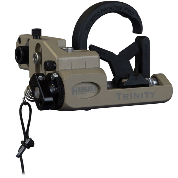 HAMSKEA ARCHERY SOLUTIONS Trinity Hunter LH Micro Tune Tan Arrow Rest (211887)