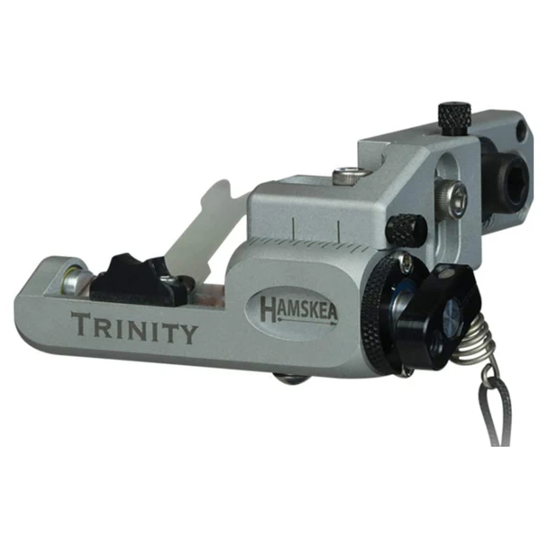 HAMSKEA ARCHERY SOLUTIONS Trinity Target Pro Micro Tune Right Hand Silver Arrow Rest (211078)