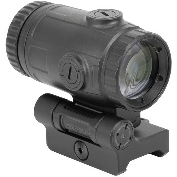 HOLOSUN HM3X Micro 3x Ultra-Compact Aluminum Housing Flip & QD Mount Magnifier (HM3X-MICRO)