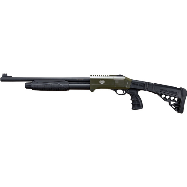 ROCK ISLAND ARMORY Pak Out Long 12ga 20in 4rd Pump-Action Shotgun (PAK-OUT-L)