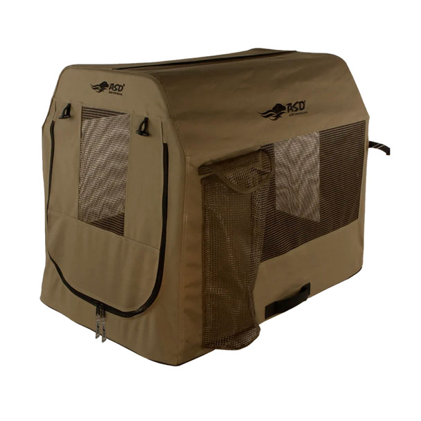 AVERY ASD Quick-Set Marsh Brown Small Travel Kennel (3835)