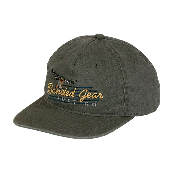 BANDED Washed Banded Gear Unstructured Cap (B1120085)