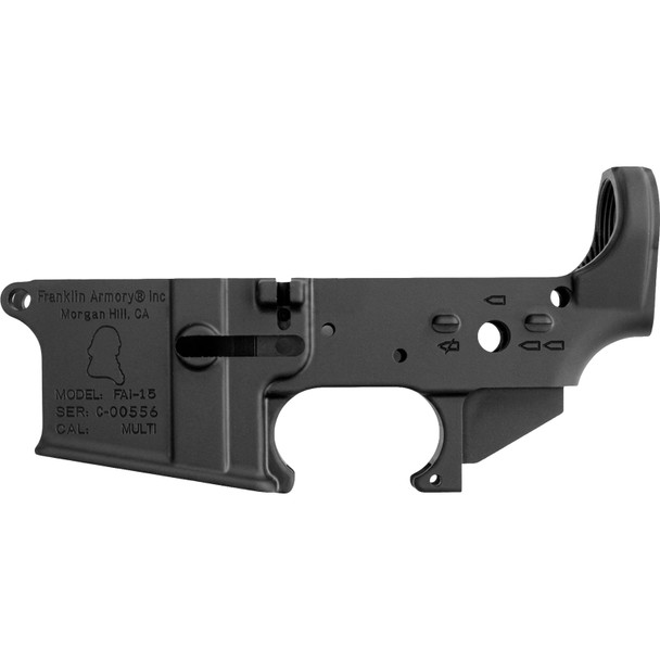 FRANKLIN ARMORY FAI-15 Black Stripped Lower Receiver (0020001BLK)