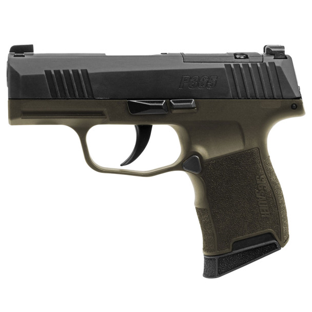 SIG SAUER P365 Fortunate Son 9mm 3.1in 2x 10rd Mags Striker-Fired Pistol (365-9-BXR3-FS)