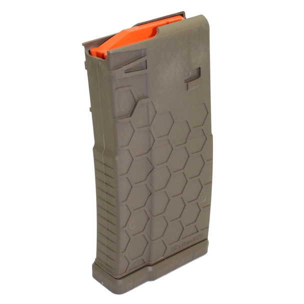 HEXMAG SR-25 20rd Flat Dark Earth Magazine (HX20-SR25S1-FDE)