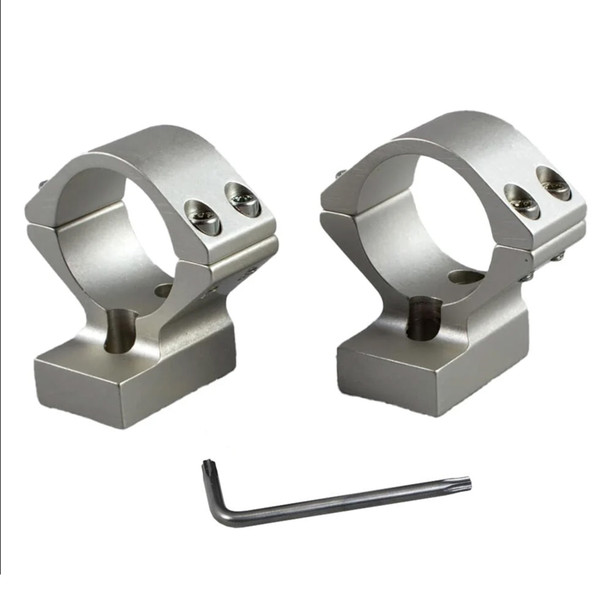TALLEY Kimber Model 84M Current Production (8-40) 1in Medium Silver Scope Mount (S948749)