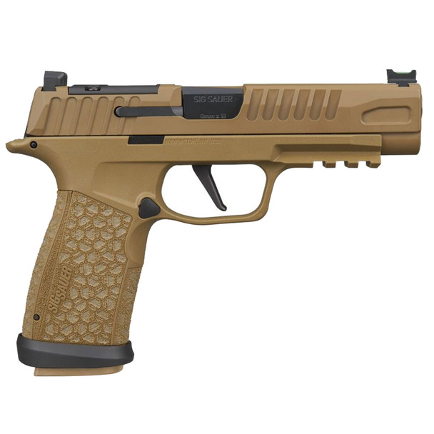 SIG SAUER P365-Fuse 9mm 4.3in 2x 21rd/1x 17rd Mags Coyote Striker-Fired Pistol (365XF-9-CFO)
