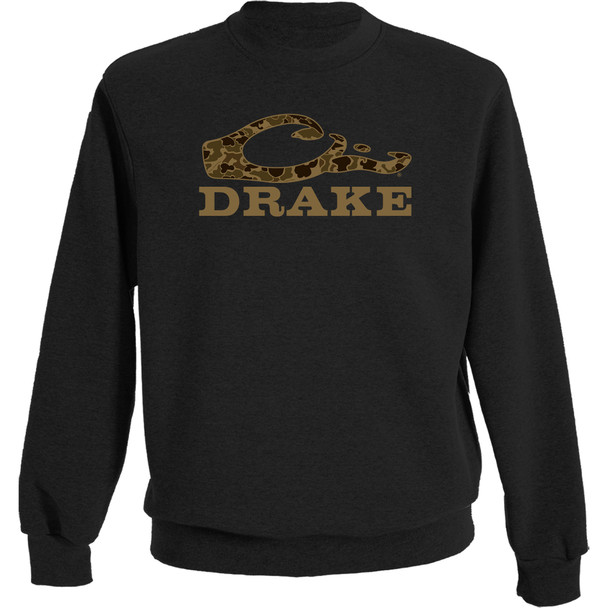 DRAKE Men's Old School Graphic Crew Sweatshirt (DS1646)