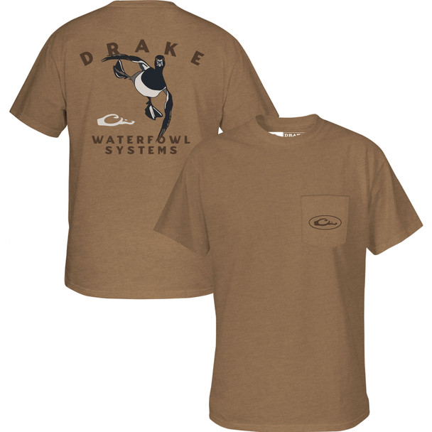 DRAKE Waterfowl Retro Ringneck T-Shirt (DT9866)