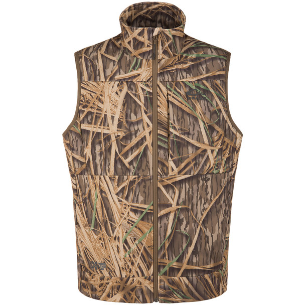 DRAKE Men's MST CommandXT Mossy Oak Original Shadow Grass Softshell Vest (DW0281-009)