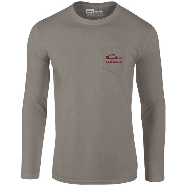 DRAKE Men's Sportin A Woodie LS T-Shirt (DT9807)