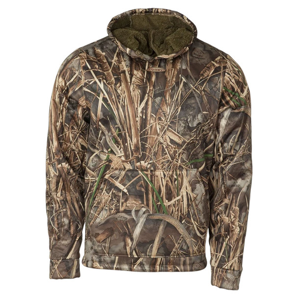 AVERY Men's Originals Softshell Hooded Realtree Max-7 Pullover (A1010070-M7)