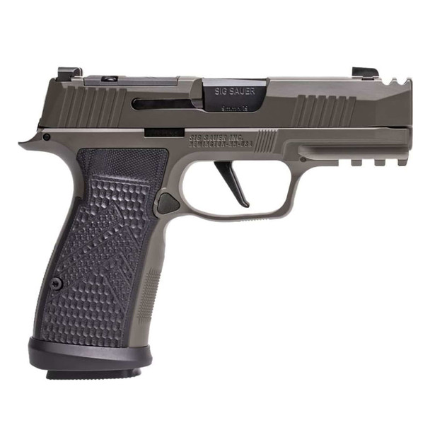 SIG SAUER P365 AXG Legion 9mm 3.1in 10rd Legion Gray Semi-Automatic Pistol, MA Compliant (365AXGCA-9-LEGION-MS-MA)