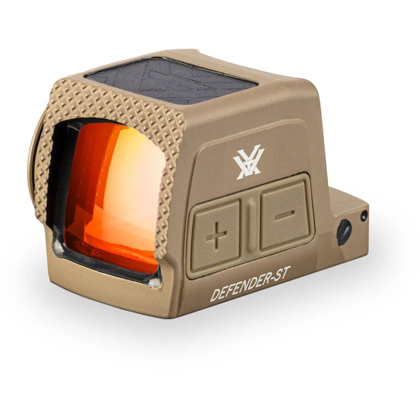 VORTEX Defender-ST Enclosed Solar Micro Tan 3 MOA Red Dot Sight (DFST-MRD3-E-T)
