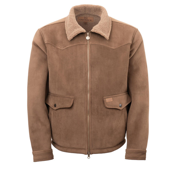 OUTBACK TRADING Men's Cedar Brown Jacket (40426-BRN)