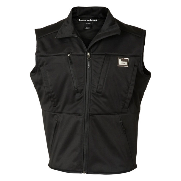 BANDED Men's Swift 2.0 Black SoftShell Vest (B1040022-BK)
