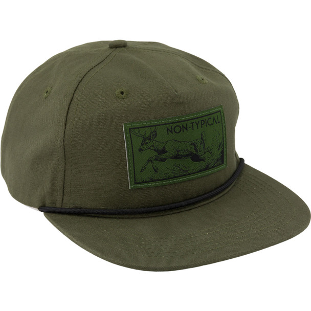 DRAKE Men's Non-Typical x Lost Goat Green Rope Patch Logo Cap (DNT0104-GRN)