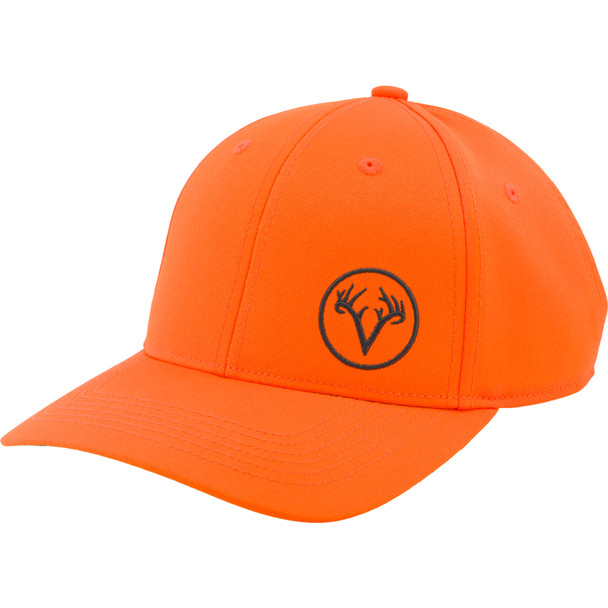 DRAKE Men's Non-Typical Blaze Orange Side Logo Cap (DNT0133-BLZ)