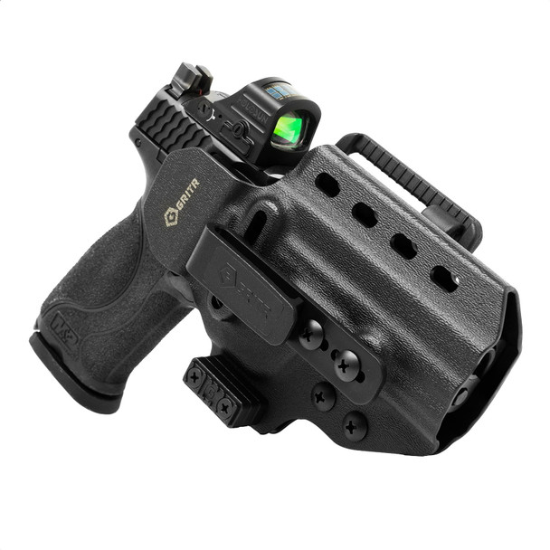 GRITR OMNI IWB/OWB Ambidextrous Kydex Holster Fits Smith & Wesson M&P9 2.0 Compact