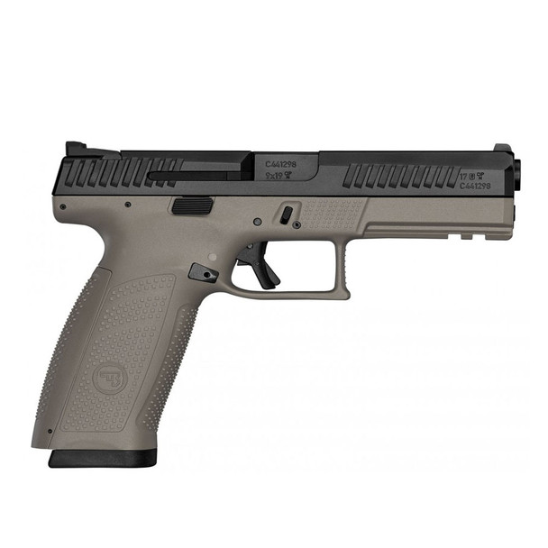 CZ P-10 F 9mm 4.5in 10rd Flat Dark Earth Semi-Automatic Pistol (01541)