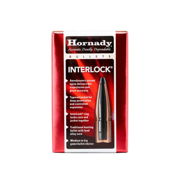 HORNADY InterLock 8mm 150Gr SP Rifle Bullets (3232)