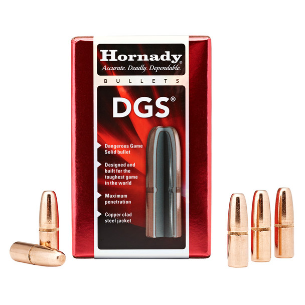 HORNADY DGS 9.3mm 300gr 50/Box Rifle Bullets (3565)