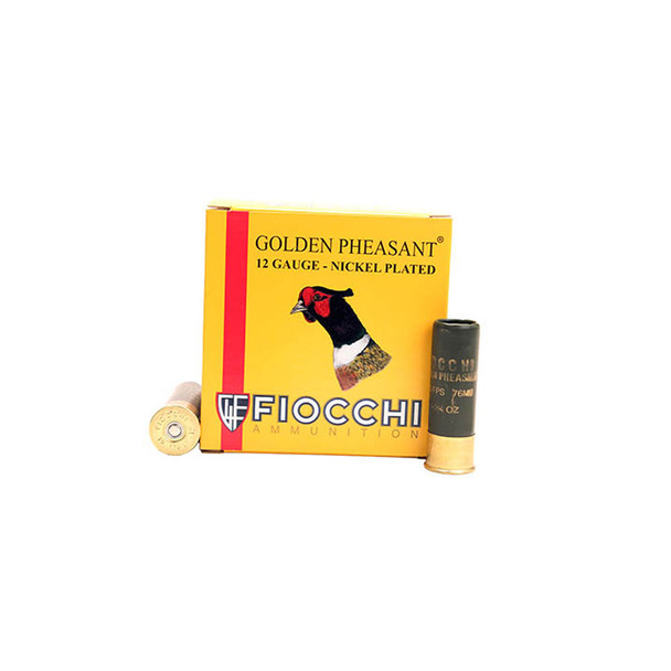 FIOCCHI Golden Pheasant 12 Gauge 3in #4 Bulk Ammo, 250 Round Case (123GP4-CASE)
