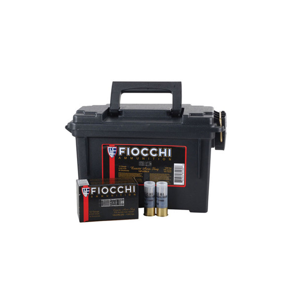 FIOCCHI Hi Velocity 12 Gauge 2.75in 00 Buckshot Bulk Ammo, 80 Round Case (12FHV00B-CASE)