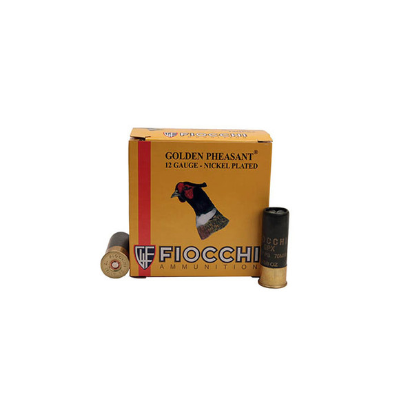 FIOCCHI Golden Pheasant 12 Gauge 2.75in #4 Bulk Ammo, 250 Round Case (12GPX4-CASE)