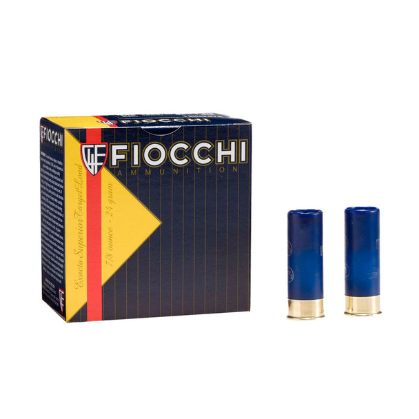 FIOCCHI Int'l Trap/Skeet 12 Gauge 2.75in #7.5 Bulk Ammo, 250 Round Case (12IN2475-CASE)
