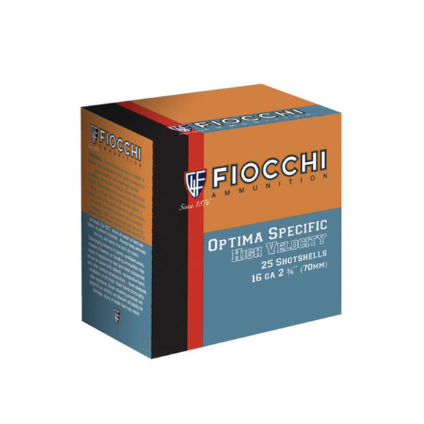 FIOCCHI Hi Velocity 16 Gauge 2.75in #5 Bulk Ammo, 250 Round Case (16HV5-CASE)