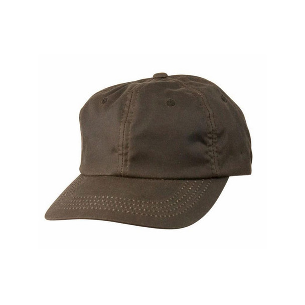 CONNER HATS Kentucky Brown Waterproof Oiled Cotton Cap (Y1007-1)