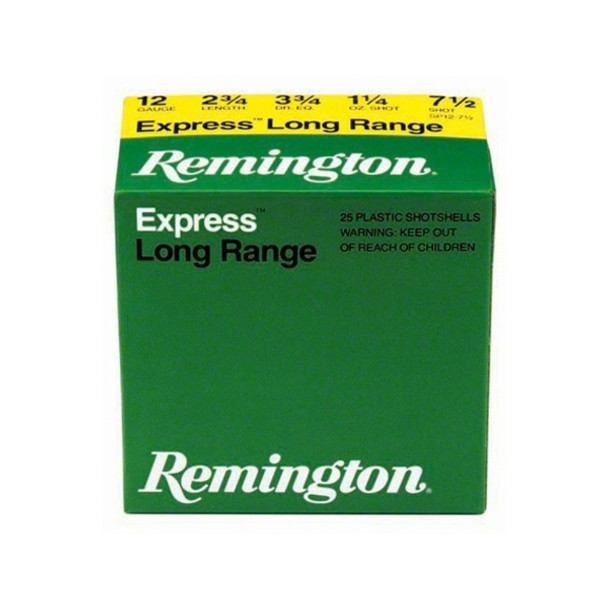 REMINGTON Express Long Range 410 Bore 3in #7.5 Ammo, 25 Round Box (SP41375)