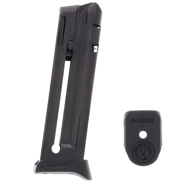 RUGER SR-22 22 LR 10rd Blued Pistol Magazine with Two Floor Plates (90382)