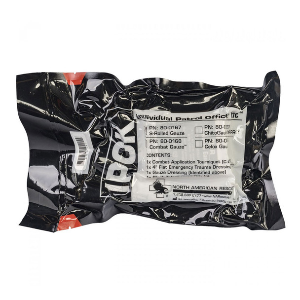 NORTH AMERICAN RESCUE Individual Patrol Officer Medical Kit (80-0167)