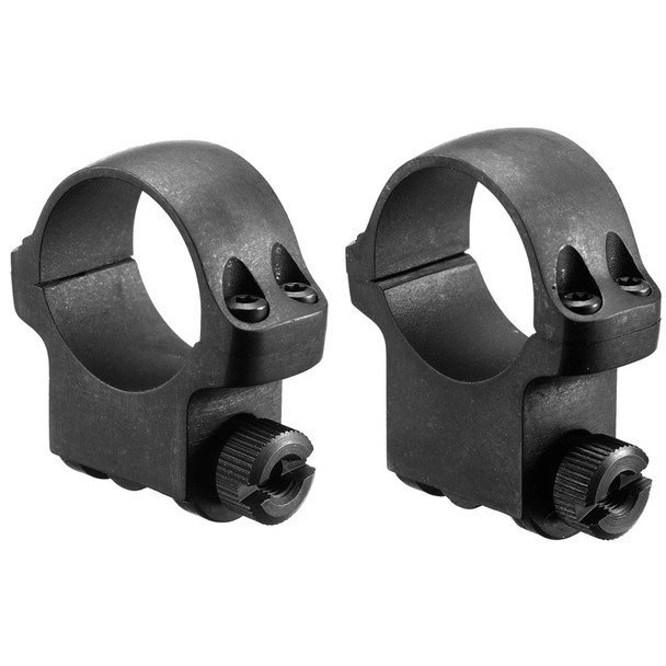 RUGER 5BHM/6BHM M77 Hawkeye 1in High Matte Black Scope Rings (90409)