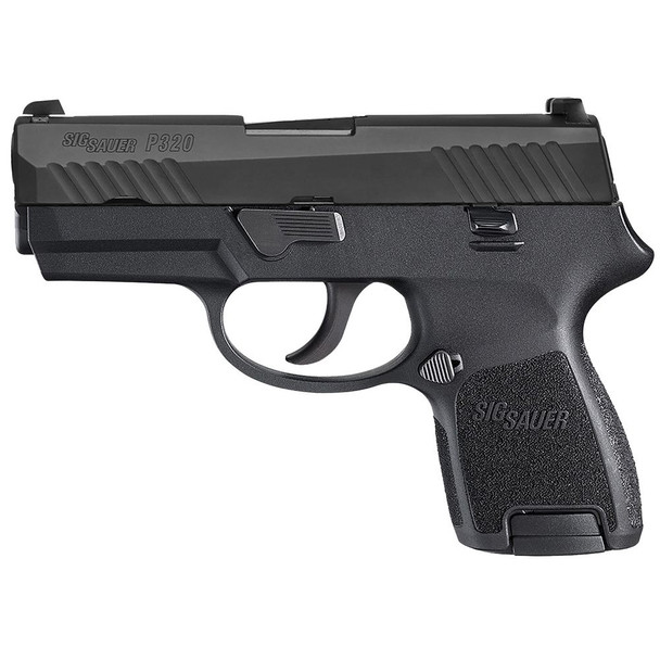 SIG SAUER P320 Black Nitron 3.6in 9mm 12rd Pistol (320SC-9-BSS)