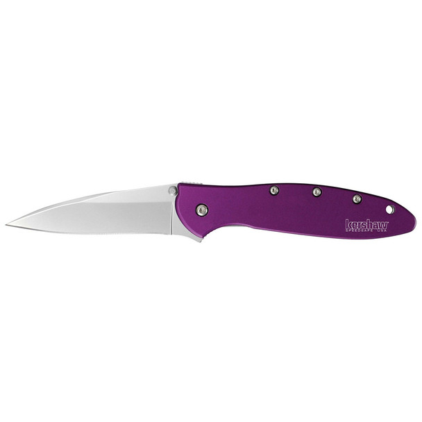 KERSHAW Leek 3in Purple Folding Knife (1660PUR)